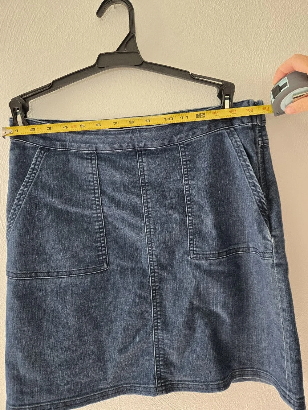 PrAna Stretch Denim Skirt